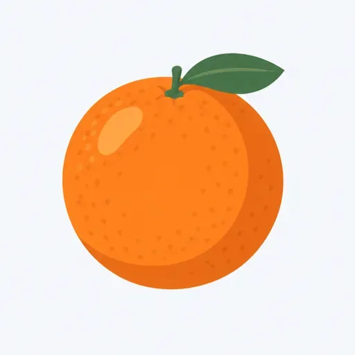 l'orange (f.): orange