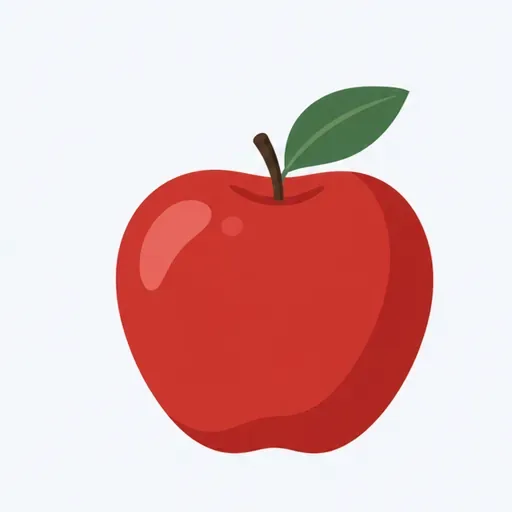 la pomme: apple