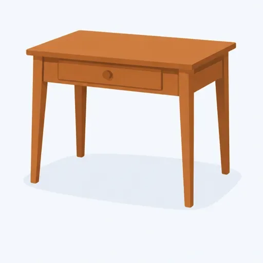 le bureau: desk