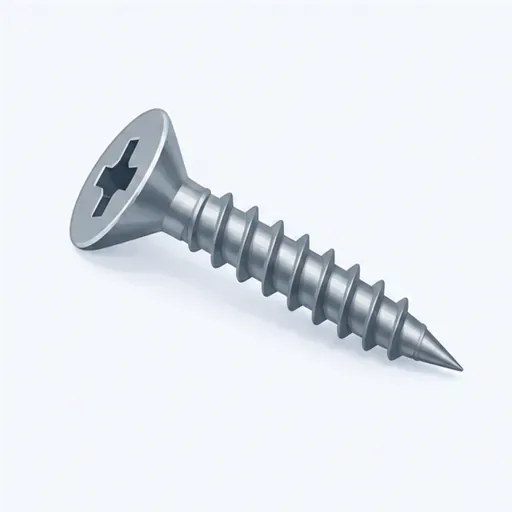 la vis à bois: wood screw