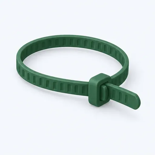 l’attache (f.): plant tie
