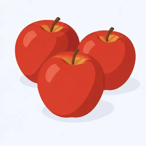 les pommes: りんご