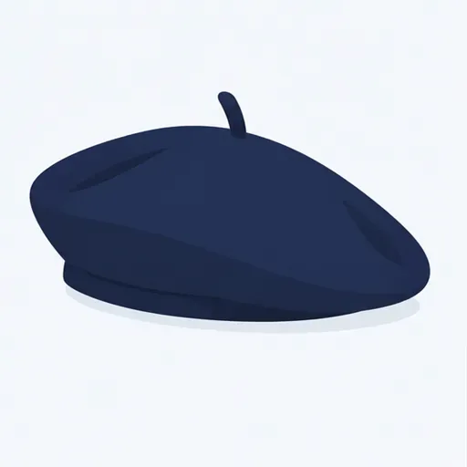 le béret: 贝雷帽