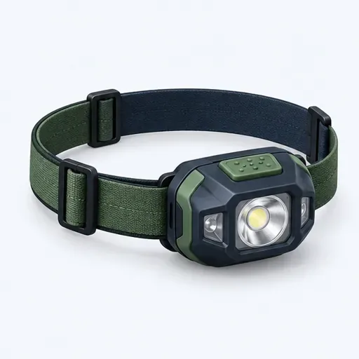 la lampe frontale: head torch