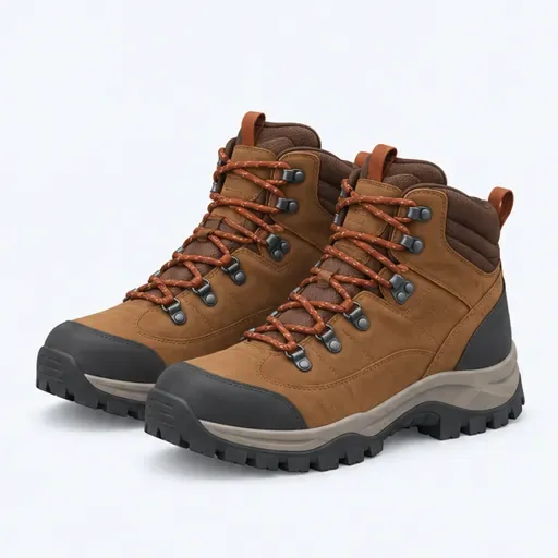 les chaussures de randonnée (f. pl.): hiking boots