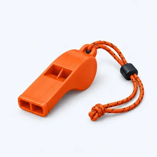 le sifflet: whistle