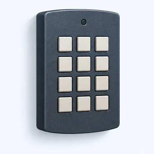 le digicode: entry keypad