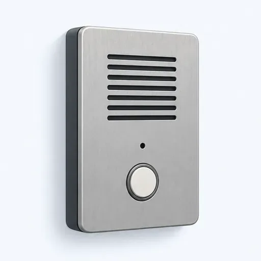 l’interphone (m.): intercom