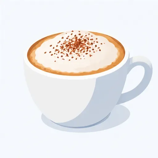 un cappuccino: cappuccino