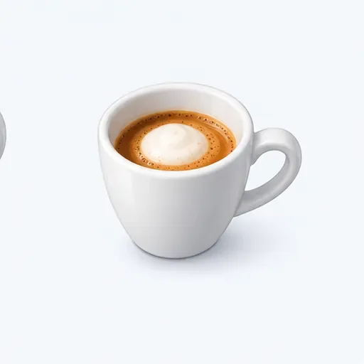une noisette: espresso with a dash of milk