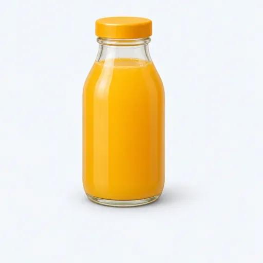 le jus d’orange: orange juice