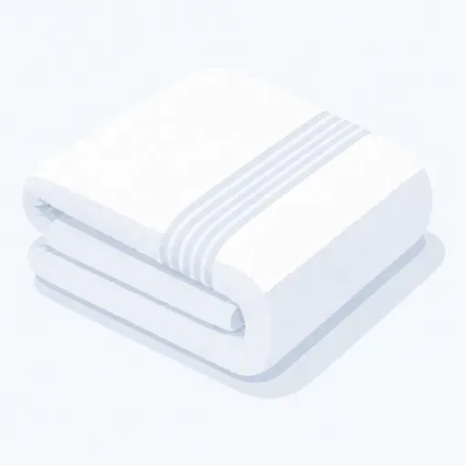 la serviette: towel