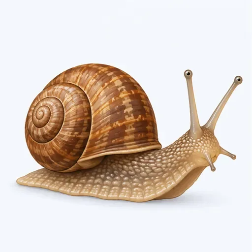 l’escargot: snail