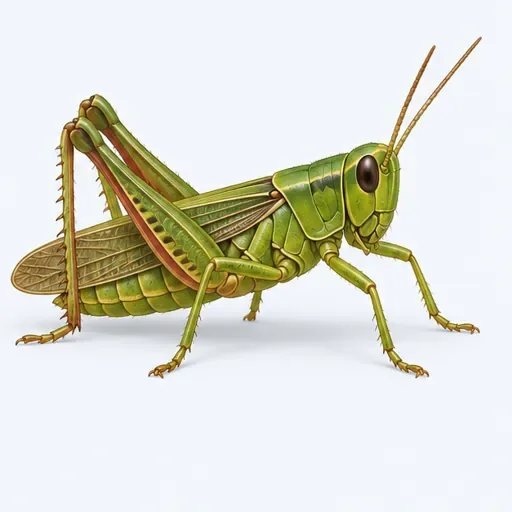 la sauterelle: grasshopper