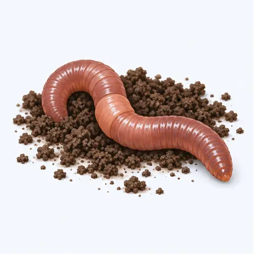 le ver de terre: earthworm