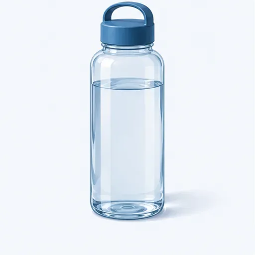 la bouteille d’eau: bottle of water