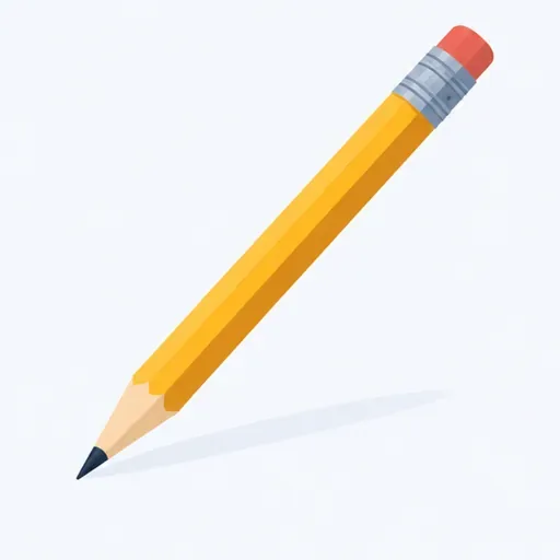 le crayon: pencil