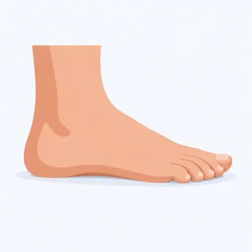 le pied: foot
