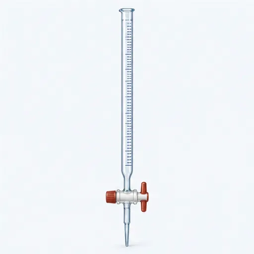 la burette graduée: 滴定管