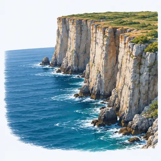 la falaise: cliff
