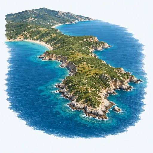 la péninsule: peninsula