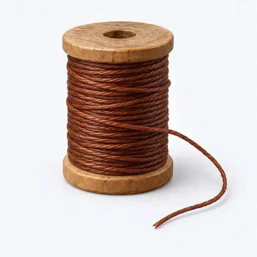 le fil poissé: waxed thread