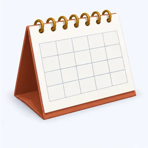 le calendrier: calendario