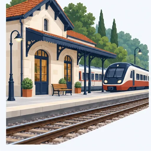 la gare: station