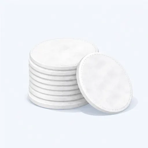 le coton: cotton pad