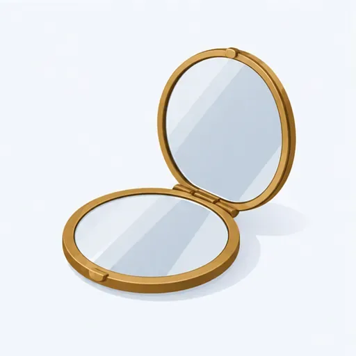 le miroir de poche: pocket mirror