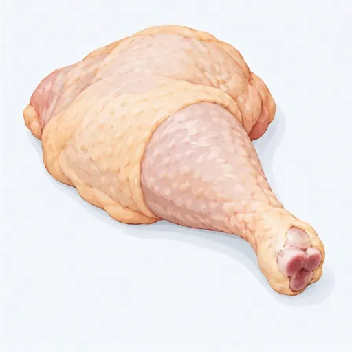 la cuisse de poulet: 鸡腿