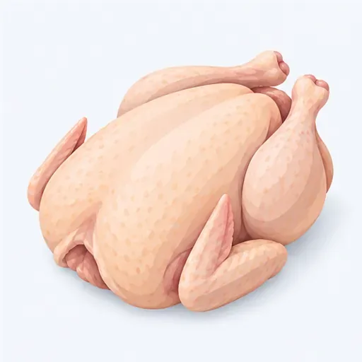 le poulet entier: 整鸡