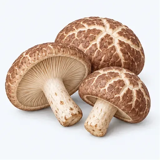 le shiitaké: shiitake mushroom