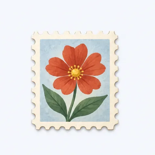 un timbre: a stamp