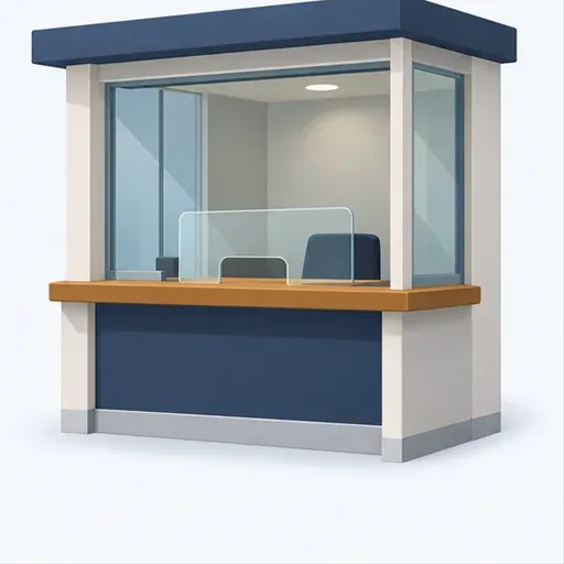 le guichet: ticket counter