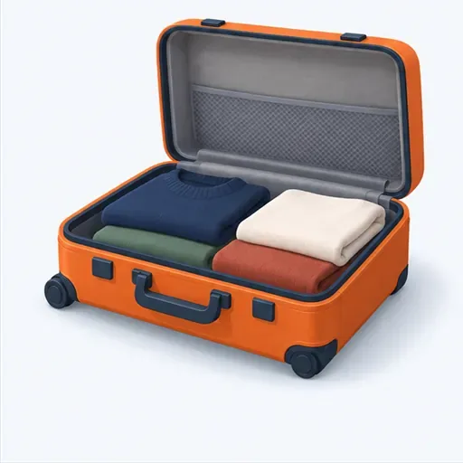 la valise: suitcase