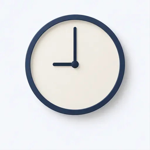 une horloge: 一个钟