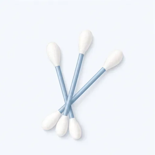 le coton-tige: cotton bud