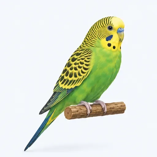 la perruche: budgerigar; budgie