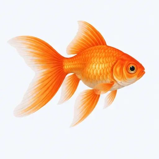 le poisson rouge: goldfish