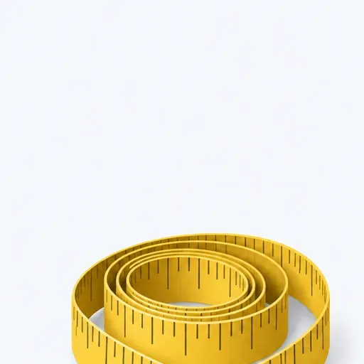 le mètre ruban: tape measure