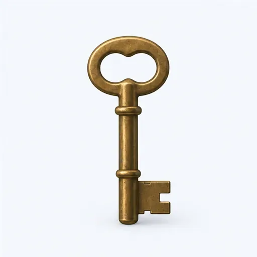 la clé: key
