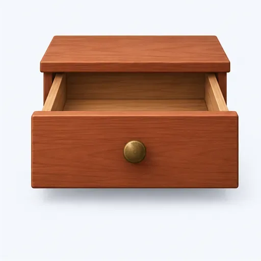 le tiroir: drawer
