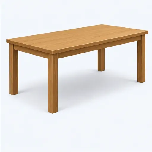 la table: 桌子