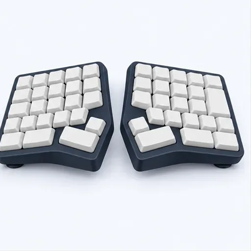 le clavier adapté: teclado adaptado