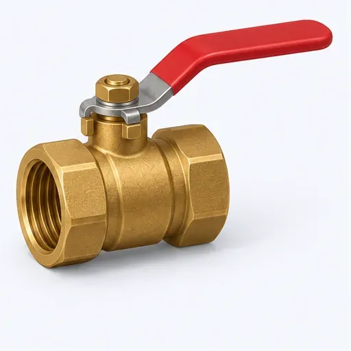 la vanne: shut-off valve
