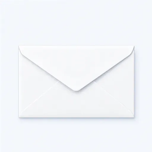 l’enveloppe: envelope
