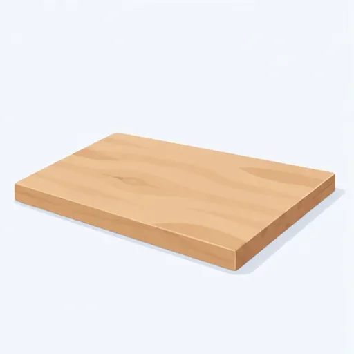 la planche en bois: 木板
