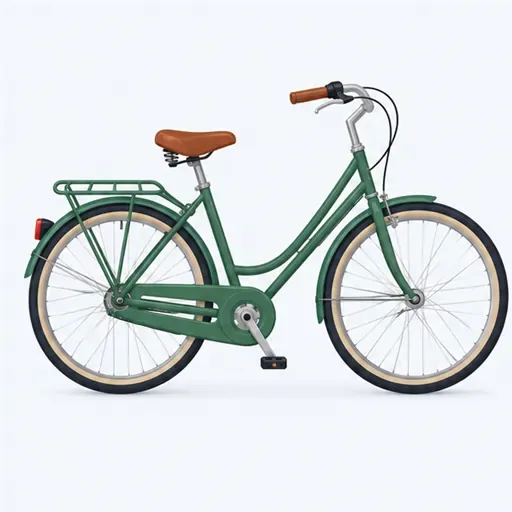 le vélo: bicycle