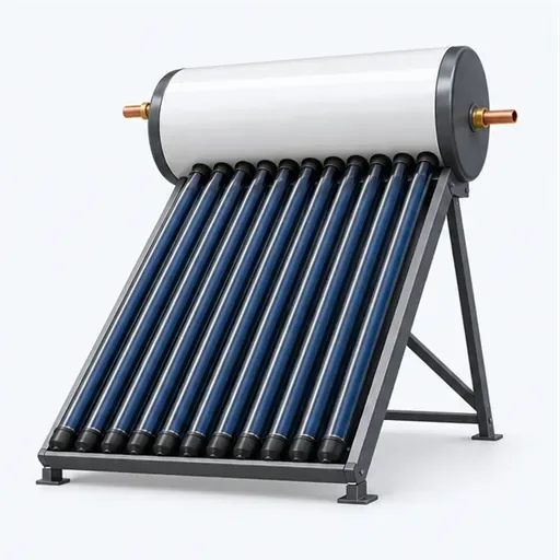 le chauffe-eau solaire: solar water heater